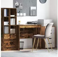 vidaXL Schreibtisch Ger&auml;ucherte Eiche 80 x 50 x 76 cm