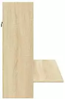 vidaXL Wand-Schreibtisch Sonoma Eiche 105x48x75 cm Holzwerkstoff