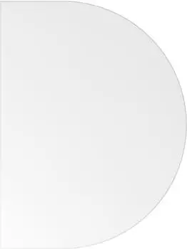 Hammerbacher Anbautisch mit Fu&szlig;/Konsole doppelt 60x80cm Wei&szlig;/Silber (XBA60/W/S)
