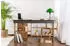 Hanah Home Vesper Eckschreibtisch mit Regal Anthrazit & Atlantic Pine, 130x120x72cm (241NRD1111)