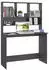 vidaXL Schreibtisch mit Regalen Hochglanz-Grau 110x45x157cm (800395)