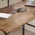 vidaXL Schreibtisch Altholz 139x139x75cm (Holzwerkstoff)