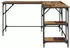 vidaXL Schreibtisch Altholz 139x139x75cm (Holzwerkstoff)