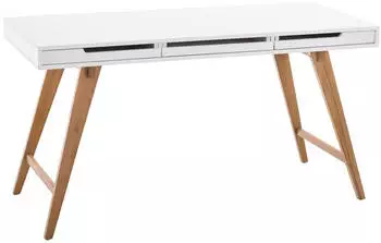 CLP Porto Schreibtisch Holz 2 Schubladen 140cm (202031302)