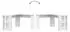 vidaXL Eckschreibtisch L-Form 140x113,5x75cm Holzwerkstoff (869554)