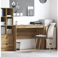 vidaXL Schreibtisch Artisan-Eiche 100 x 50 x 76 cm