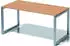 Bisley Cito Schreibtisch 160x80x74cm Buche, O-Fuß silber (DOF1608BC355)