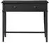 Mid.you Franklin Schreibtisch 1 Schublade, Holzwerkstoff, schwarz (001089021701)