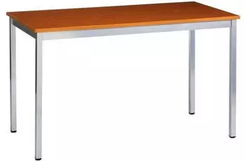 SODEMATUB Universaltischprogramm Schreibtisch 120x60cm Kirschbaum/Alu (126RMA)