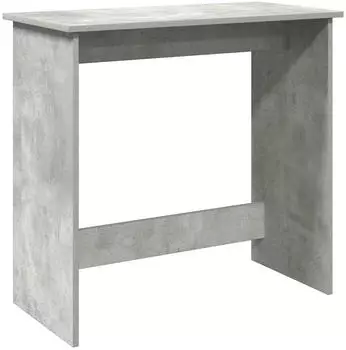 vidaXL Schreibtisch 80x40x75cm Holzwerkstoff Betongrau (860457)