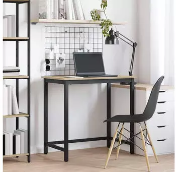 vidaXL Tisch Sonoma-Eiche 100x50x76,5cm