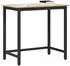vidaXL Tisch Sonoma-Eiche 100x50x76,5cm
