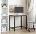 vidaXL Tisch Sonoma-Eiche 100x50x76,5cm