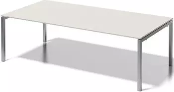 Bisley Cito Konferenztisch 240x120x74cm grauwei&szlig;/silber (DUF2412GW355)