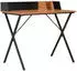 vidaXL Schreibtisch Schwarz und Braun 80x50x84cm (20274)