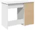 vidaXL Schreibtisch Weiß 102x50x75cm Holzwerkstoff (860463)