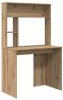 vidaXL Schreibtisch Artisan-Eiche 91 x 50 x 149 cm Holzwerkstoff