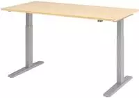 Hammerbacher-Sitz-Steh-Schreibtisch el.160x80cm Ahorn-VXMKA16/3/S