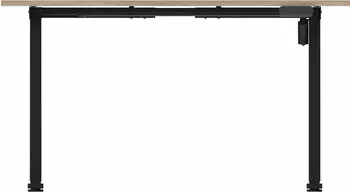 Schildmeyer Emmik Schreibtisch h&ouml;henverstellbar elektrisch, Wei&szlig;eiche, 138x60cm (18732303)