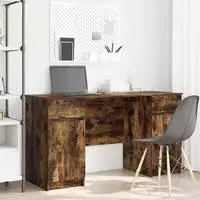 vidaXL Schreibtisch R&auml;uchereiche 140 x 49 x 76 cm Holzwerkstoff