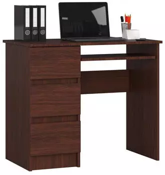 Akord Furniture Factory Lynna B17 Schreibtisch Wengé 120x77x50cm (LYNNAB17WENGE)