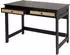 MCW Schreibtisch O36 mit Schublade, 110x60x78cm, Holz, schwarz (99234)