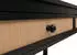 MCW Schreibtisch O36 mit Schublade, 110x60x78cm, Holz, schwarz (99234)