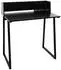 MCW Schreibtisch MCW-K69 3D-Struktur, Metall/MDF, schwarz, 82x94x51cm (MCW-K69)