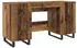 vidaXL Schreibtisch mit Regal Altholz 140x50x75cm (879528)