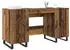 vidaXL Schreibtisch mit Regal Altholz 140x50x75cm (879528)