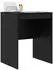 vidaXL Schreibtisch Eichenholz-Optik Schwarz 60x50x76cm (869411)