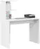 vidaXL Schreibtisch mit Regal Weiß MDF 102x50x124cm (869354)