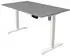 Kerkmann Move 1 Sitz-Steh-Schreibtisch elektrisch höhenverstellbar 140x80cm Graphit/Weiß (10358412)