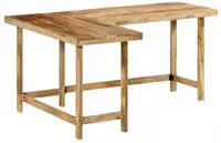 vidaXL Schreibtisch 165x110x75 cm Massivholz Mango