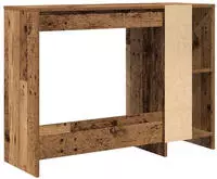 vidaXL Schreibtisch Altholz-Optik 102,5x35x75 cm Holzwerkstoff