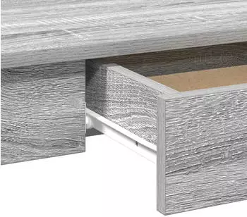 vidaXL Schreibtisch Grau Sonoma 100x45x75cm Holzwerkstoff (860432)
