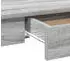 vidaXL Schreibtisch Grau Sonoma 100x45x75cm Holzwerkstoff (860432)