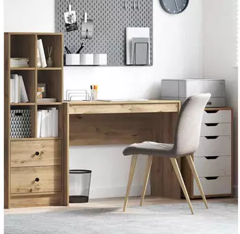 vidaXL Schreibtisch Artisan-Eiche 100x40x76cm (869409)