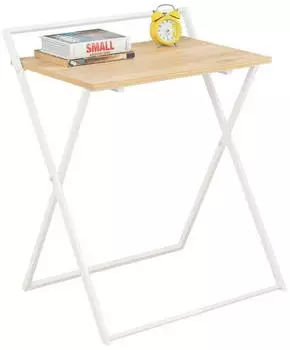 SoBuy FWT88 Klapptisch Schreibtisch, Holzwerkstoff, 63x77x45cm (FWT88-WN)