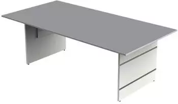 Kerkmann Stage One Form 4 XL Schreibtisch 200x100cm Wangengestell Grafit (11415812)