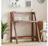vidaXL Schreibtisch Braun 90x50x103cm Massivholz recycelt (42012401)