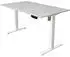 Kerkmann Move 1 Sitz-Steh-Schreibtisch elektrisch höhenverstellbar 140x80cm lichtgrau/weiß (10358111)