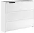 Mirjan24 Work Concept CW-01 Klappbarer Eckschreibtisch mit Rollen, Weiß (CW-01)