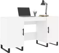 vidaXL Schreibtisch Wei&szlig; 140x50x75 cm Holzwerkstoff