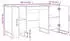 vidaXL Schreibtisch Sonoma-Eiche 140x50x75cm Holzwerkstoff (829575)