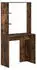 vidaXL Schreibtisch mit Regal Geräucherte Eiche 78,5x37x154,5cm (869342)