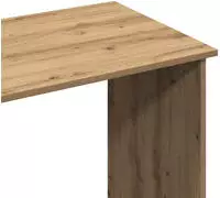 vidaXL Schreibtisch Artisan-Eiche 102x50x75 cm Holzwerkstoff