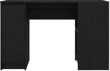 vidaXL Schreibtisch Schwarz Eichen-Optik 120x42x76cm Holzwerkstoff (861815)