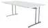 Kerkmann Artline Schreibtisch höhenverstellbar C-Fuß 200x100cm, weiß