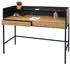 Heute Wohnen HWC-J79 Schreibtisch mit Schublade 120x50cm Holz/Metall Eiche-Optik (86645)